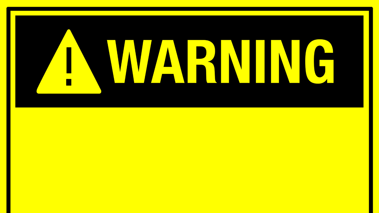 Warning